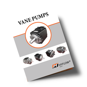 A brochure of vane pumps