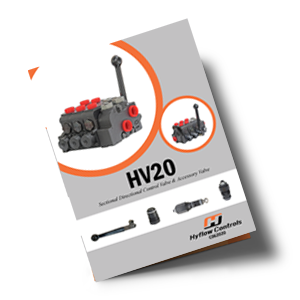 A brochure of the hv 2 0 hydraulic system.