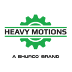 Green gear logo reading HEAVY MOTIONS